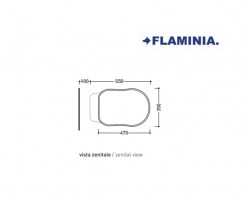 MEDIDAS ASIENTO y TAPA INODORO MADERA EFI FLAMINIA